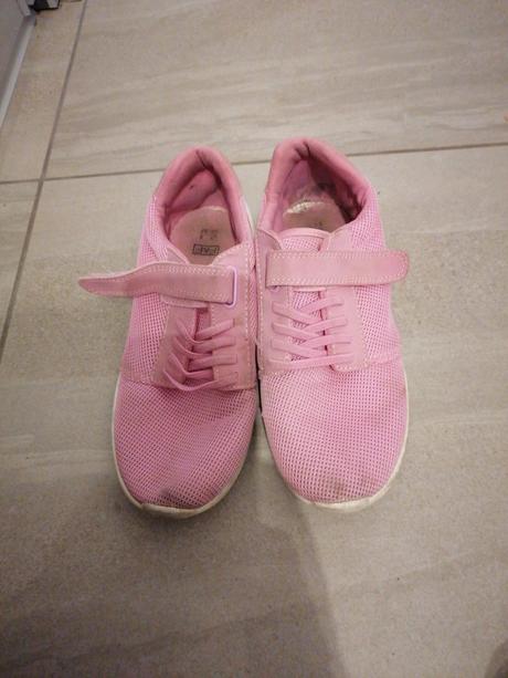 Svetloružové tenisky, f&f,37