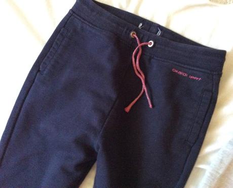 Hrubšie bavlnené tepláky okaidi sport v. 122/128, 122