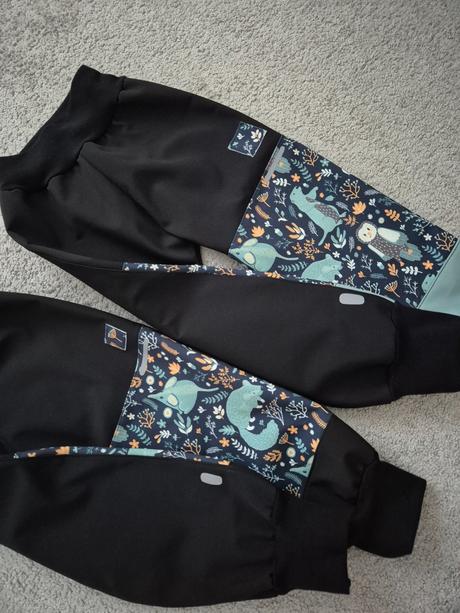 Softshell nohavice s reflexnymi prvkami, 98