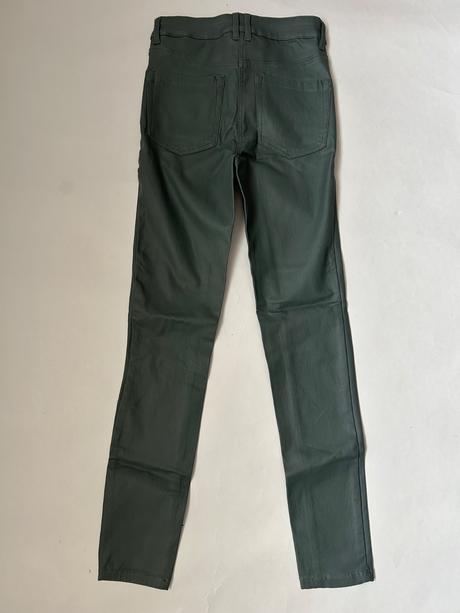 Skinny nohavice koženkového vzhľadu next, next,xs