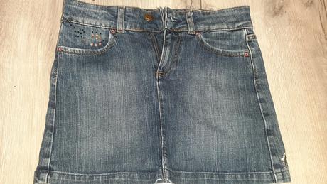 Rifľová sukňa zara výšivka, kamienky, zara,36