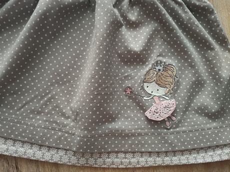 Bodkované tričko a šaty, 74