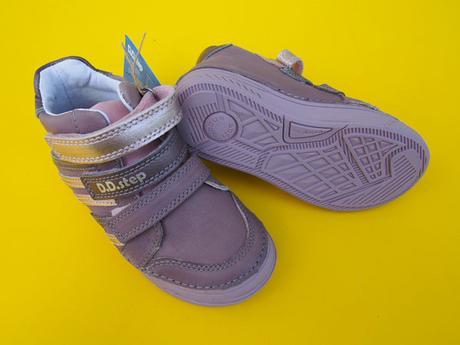 Detské kožené topánky ddstep 040, d.d.step,35 / 36