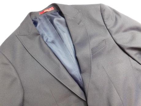 Luxusný pánsky oblek tmavomodrej farby, m