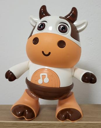 Tancujúca kravička so svetelnými efektami, 