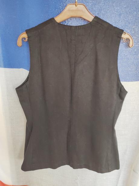 Čierna vesta - zoštíhľuje, pimkie,m