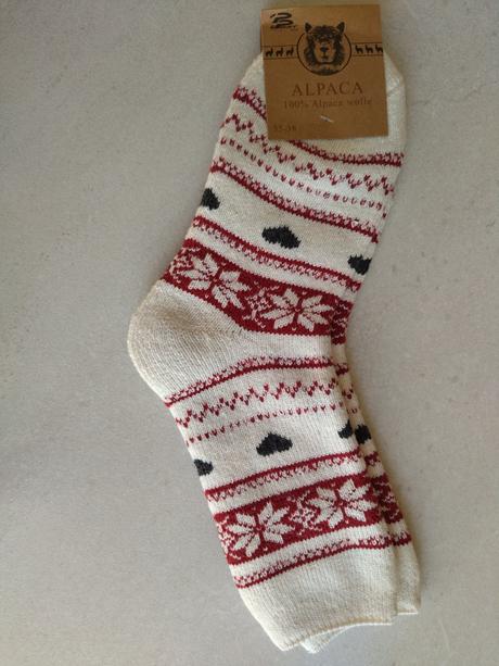 Vlnené ponožky alpaca, 37