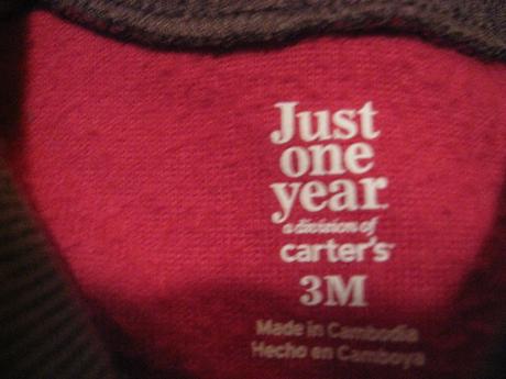 Nenosený kompletík z usa, carter's,62