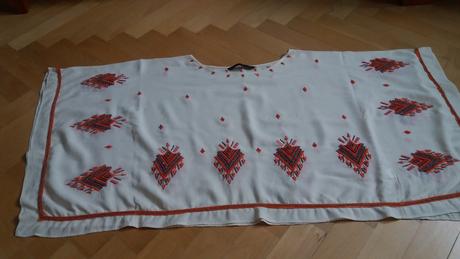 Vysivany top s koralikmi zara, zara,s