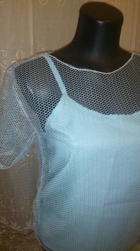 Modré tričko, veľkosť s/m, chantall,s