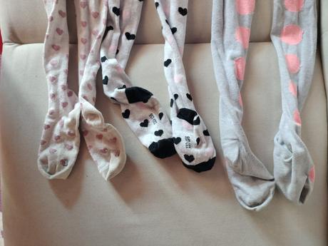 H&m dievčenské pančušky, h&m,110