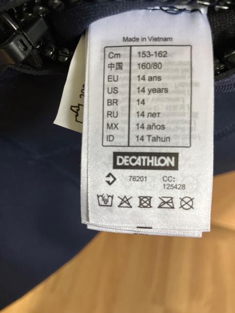 Detská kombinéza na surf, decathlon,158
