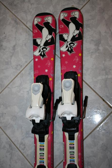 Dievčenské lyže tecno 110 cm, 110-119 cm