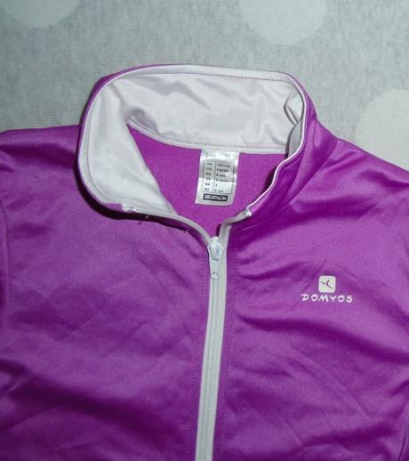 Športová mikina na 8 rokov, decathlon,128