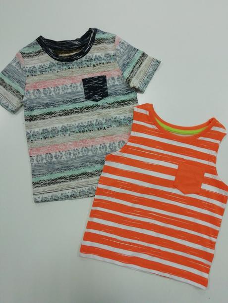 Modré vzorovaná tričko, rebel,80