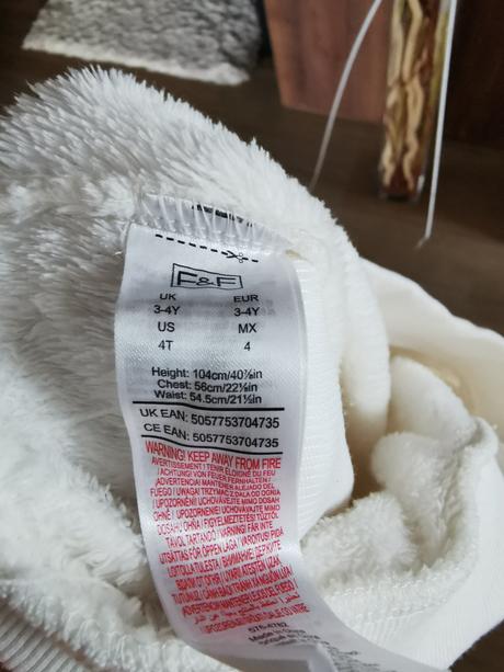 Teplá mikinka, f&f,104