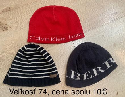 Čiapky burberry, ck, ff, calvin klein,74