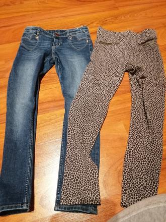 Balík nohavíc 5 ks veľ. 128 už aj s poštou, benetton,128