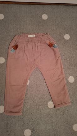 Podšité nohavice, zara,98