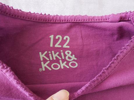 2x bavlnené tričká,veľ.116-122, kiki&koko,116