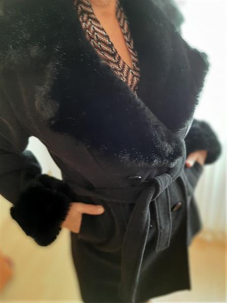 Dámsky elegantny kabát top line, xl