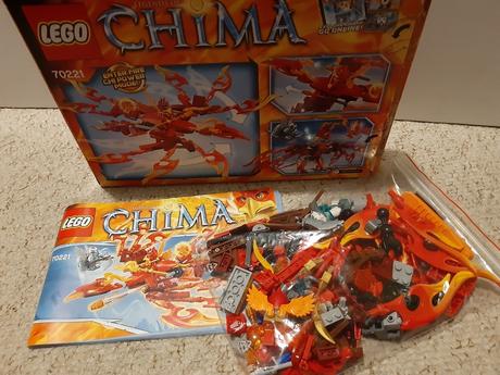 Lego chima 70221 flinxov úžasný fénix, 