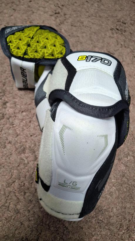 Lakťové  a holenné chrániče bauer supreme s170, bauer,l