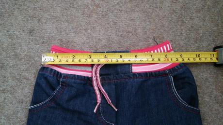 Riflové nohavice "mačička", 98 / 104