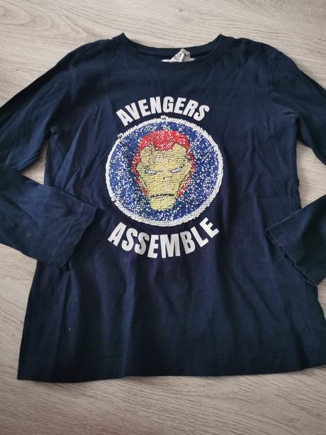 Tričko avengers 7-8rokov, marvel,128