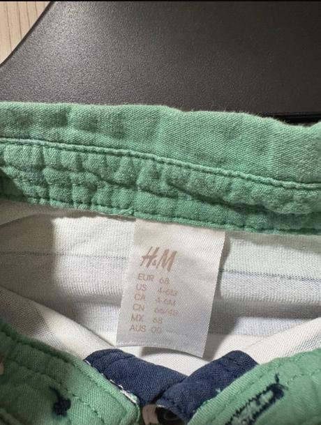 Chlapčenské body, h&m,68