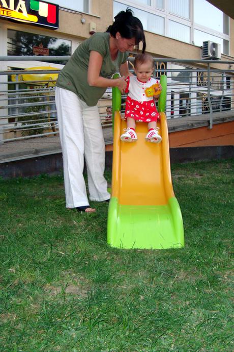 Tehotenské biele ľanové nohavice, zn. complicité, s