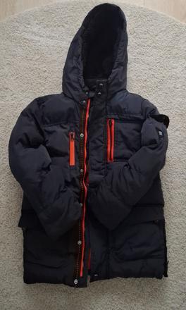 Zimny kabat 128/134, c&a,134
