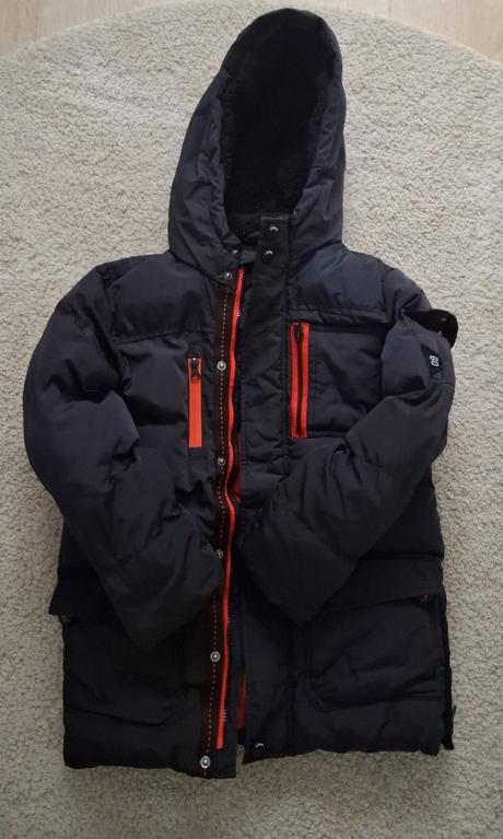 Zimny kabat 128/134, c&a,134