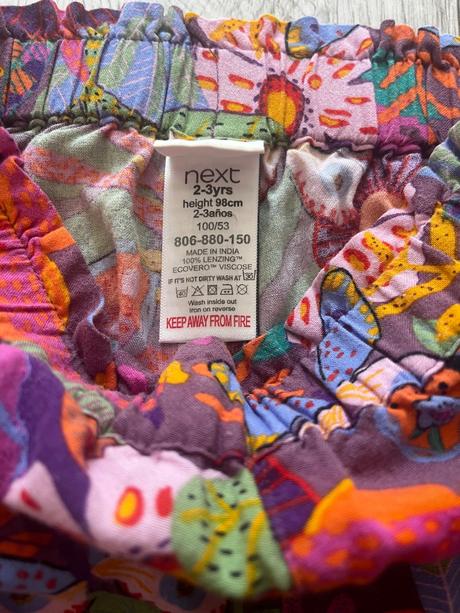 Farebne haremove nohavice, next,98