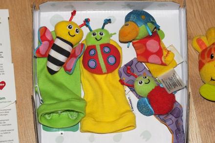 Hrkalky pre babatka lamaze vyborny stav,