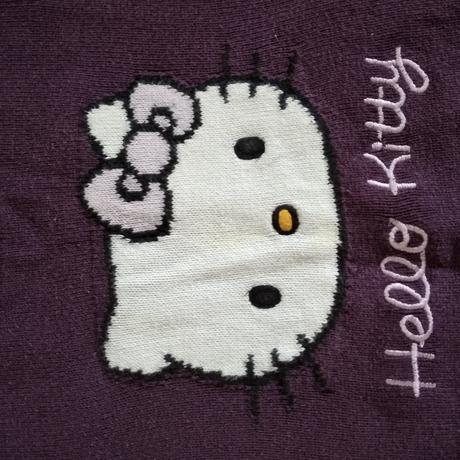 Pletené fialové šaty, 86