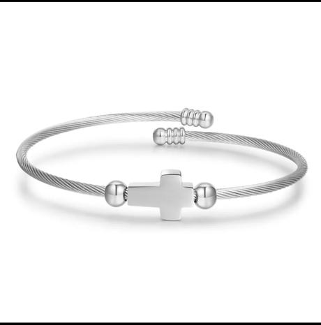 Krasny naramok s krizikom.uni.chir.ocel.novy, 