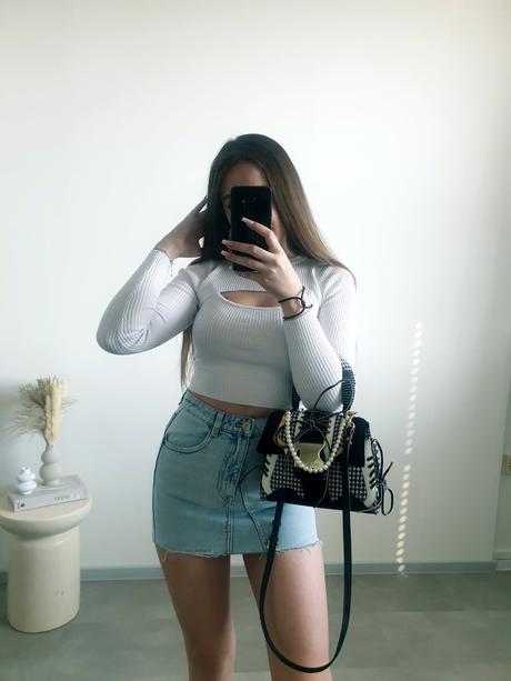 Zara rifľová sukňa s, zara,s