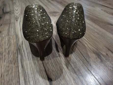 Zlaté lodičky graceland 40, deichmann,40