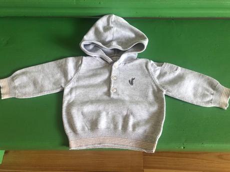 Svetrik s kapucňou, mamas & papas,68