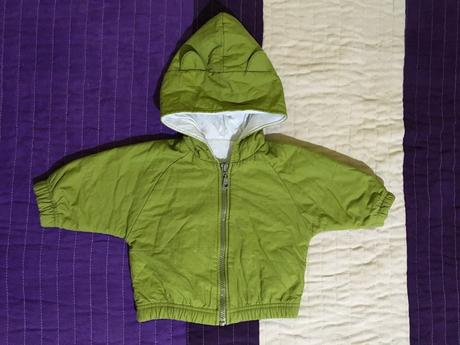 Unisex prechodná bunda s uškami v. 62, 62