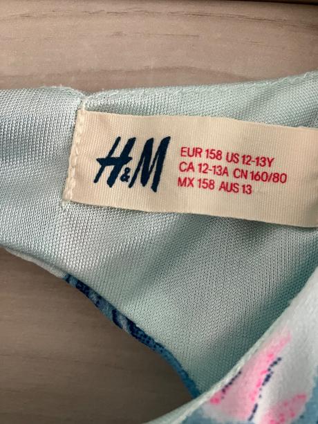 Letné šaty, h&m,158