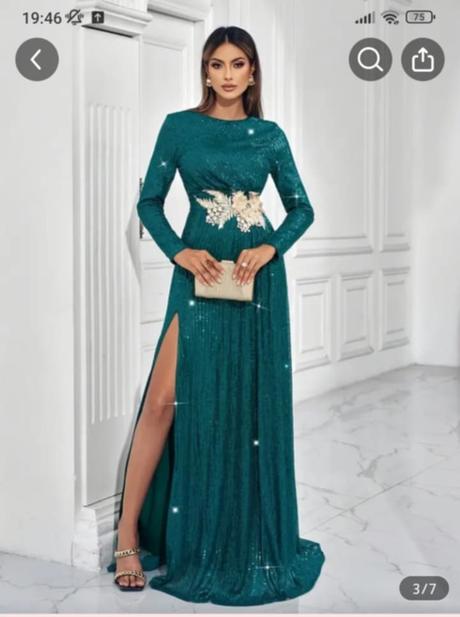 Dámske spoločenské saty, xl