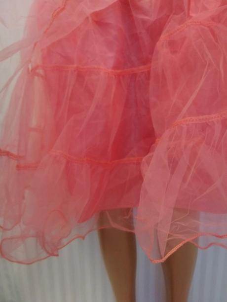 Dámska ružová tylová sukňa, xs, xs