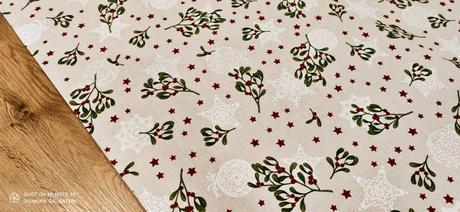 Bavlnená režná - imelo - cena za 10 cm,