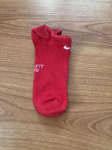 Nike dri-fit ponožky červené, nike,38
