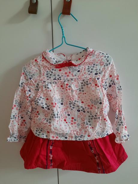 Set blúzka a suknička, sergent major,86