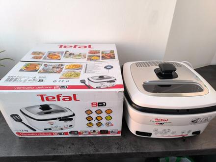 Olejová fritéza tefal versalio deluxe 9v1, tefal