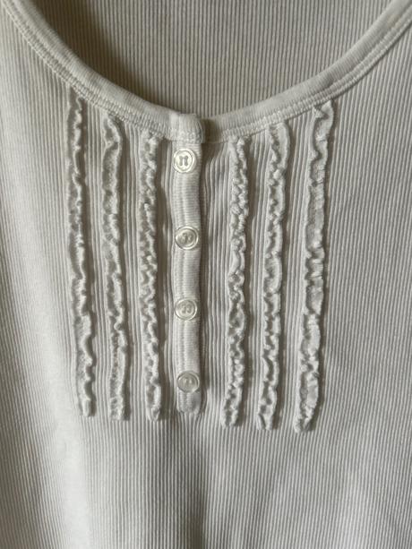 Elegantné vrúbkové tielko-m, m