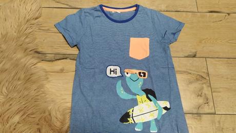 Tričká 3ks, veľ 128, pepco,128